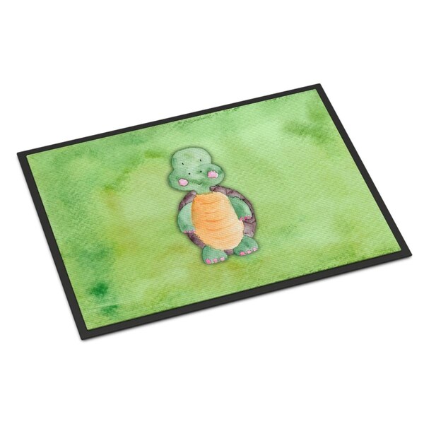 Carolines Treasures 18 x 27 in. Turtle Watercolor Indoor or Outdoor Mat BB7382MAT - main